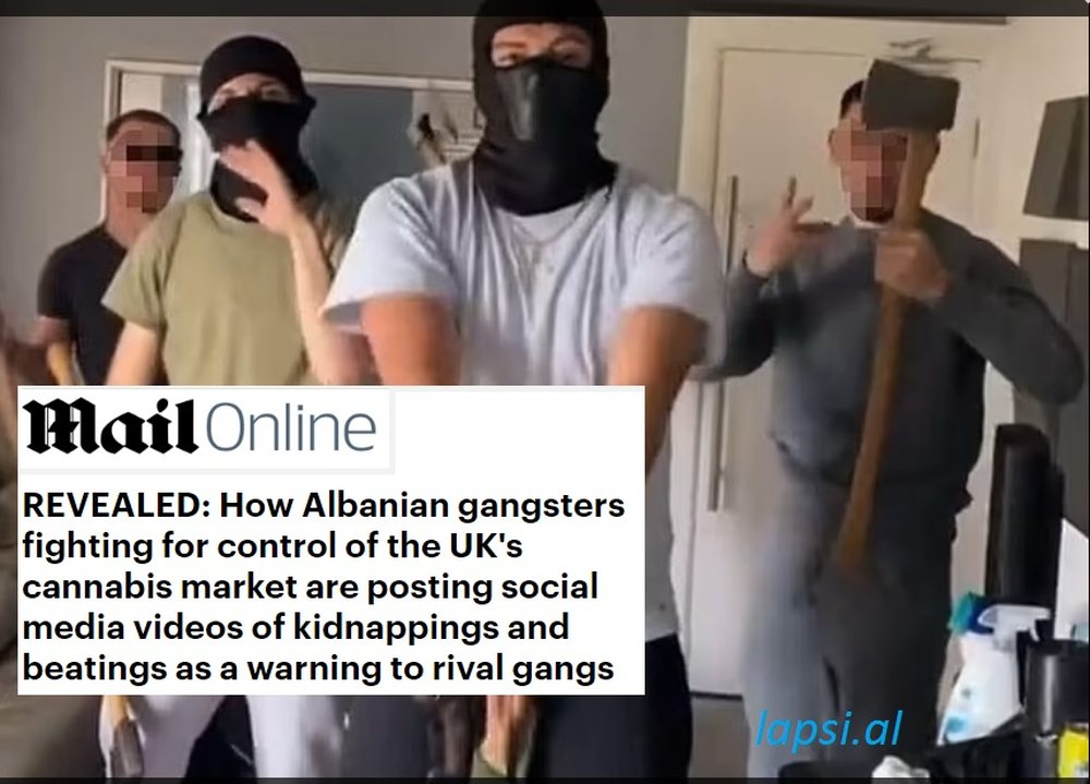 &ldquo;Daily Mail&rdquo;: Bandat shqiptare, luft&euml; mes tyre edhe n&euml;