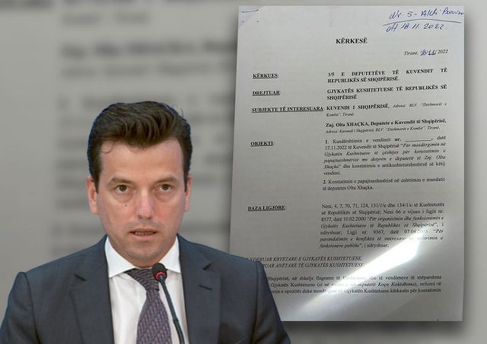 Mandati i Xha&ccedil;k&euml;s, Shehaj: Parlamenti shkel Kushtetut&euml;n, merr