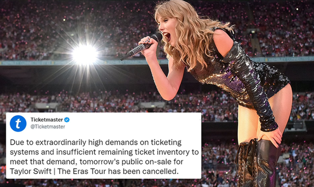 Anulohen shitjet e biletave t&euml; komcertit t&euml; Taylor Swift