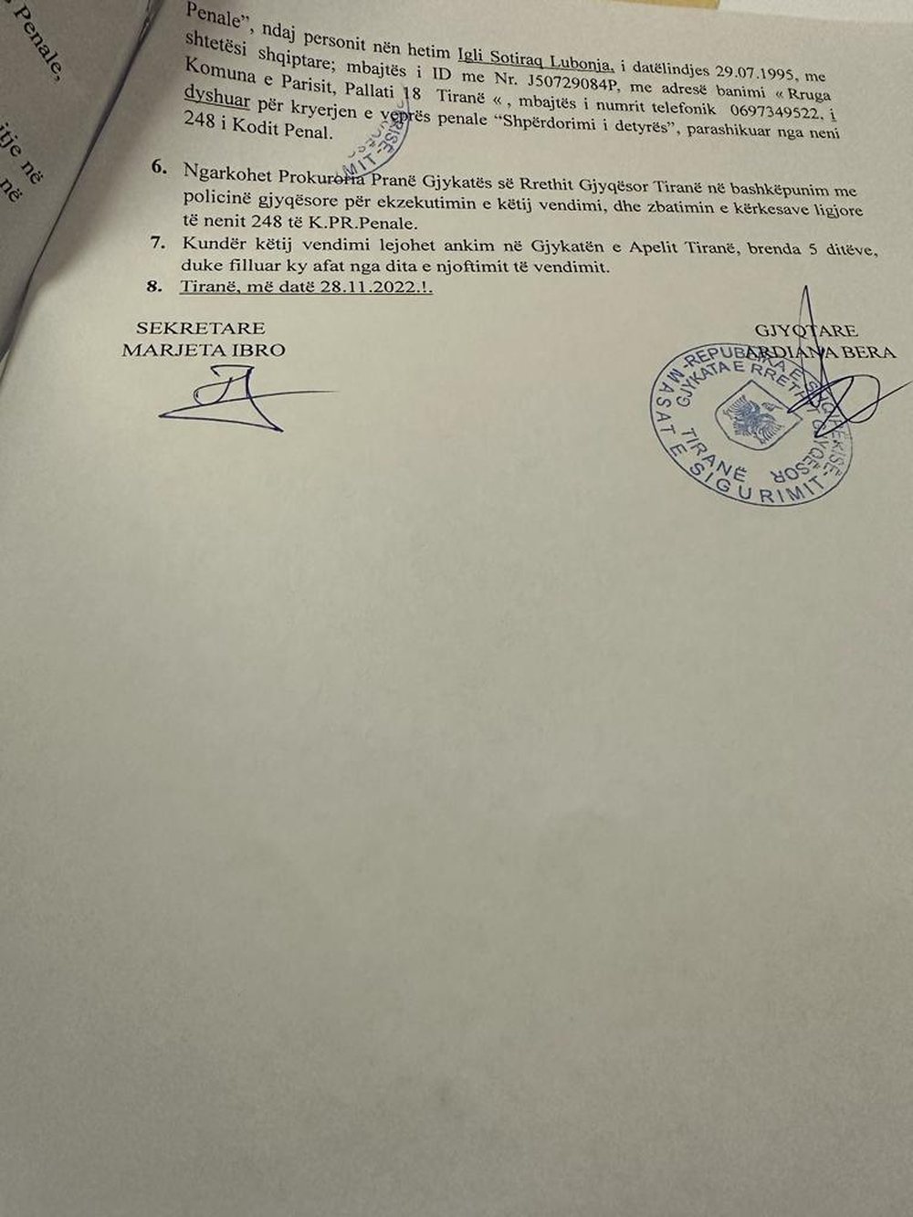 Sulmet kibernetike/ Gjykata rr&euml;zon prokurorin&euml;: Detyrim paraqitje