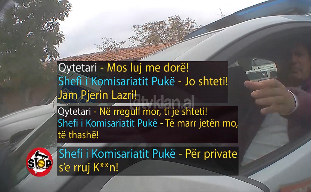 "T&euml; fus n&euml; dhe. T&euml; marr jet&euml;n by***ir"/ Shefi i
