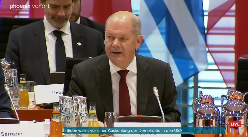 Nis samiti i Berlinit/ Scholz: Europa &euml;sht&euml; e plot&euml; vet&euml;m me