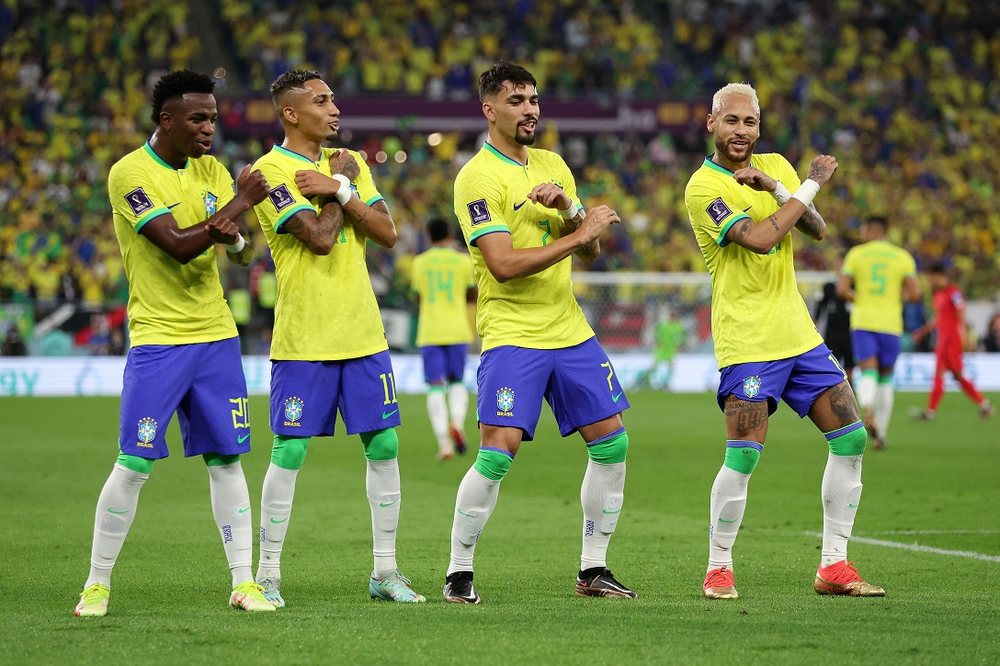 Video/ Brazil "maravilhoso": kthehet Neymar, poker Kores&euml; n&euml;