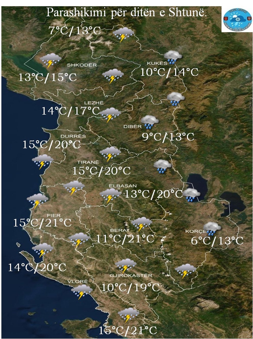Reshje dhe ulje temperaturash, si ndryshon moti n&euml; fundjav&euml;