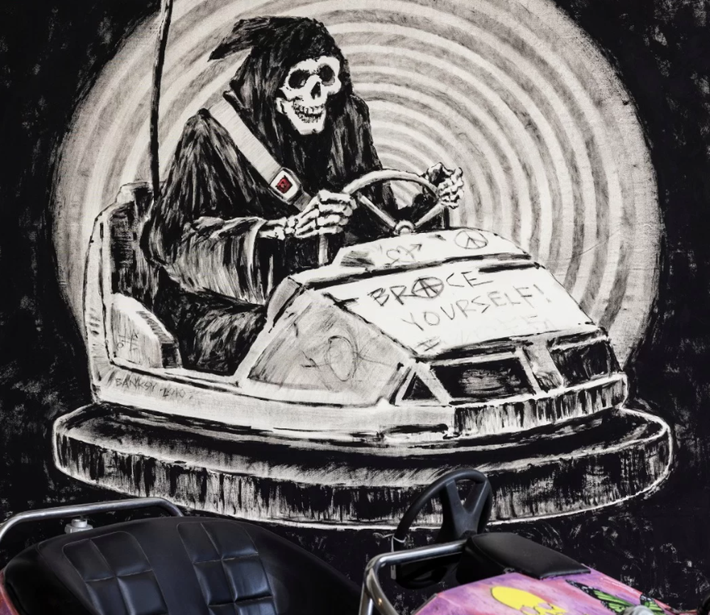 Vepra e Banksy shitet n&euml; ankand p&euml;r m&euml; shum&euml; se 2