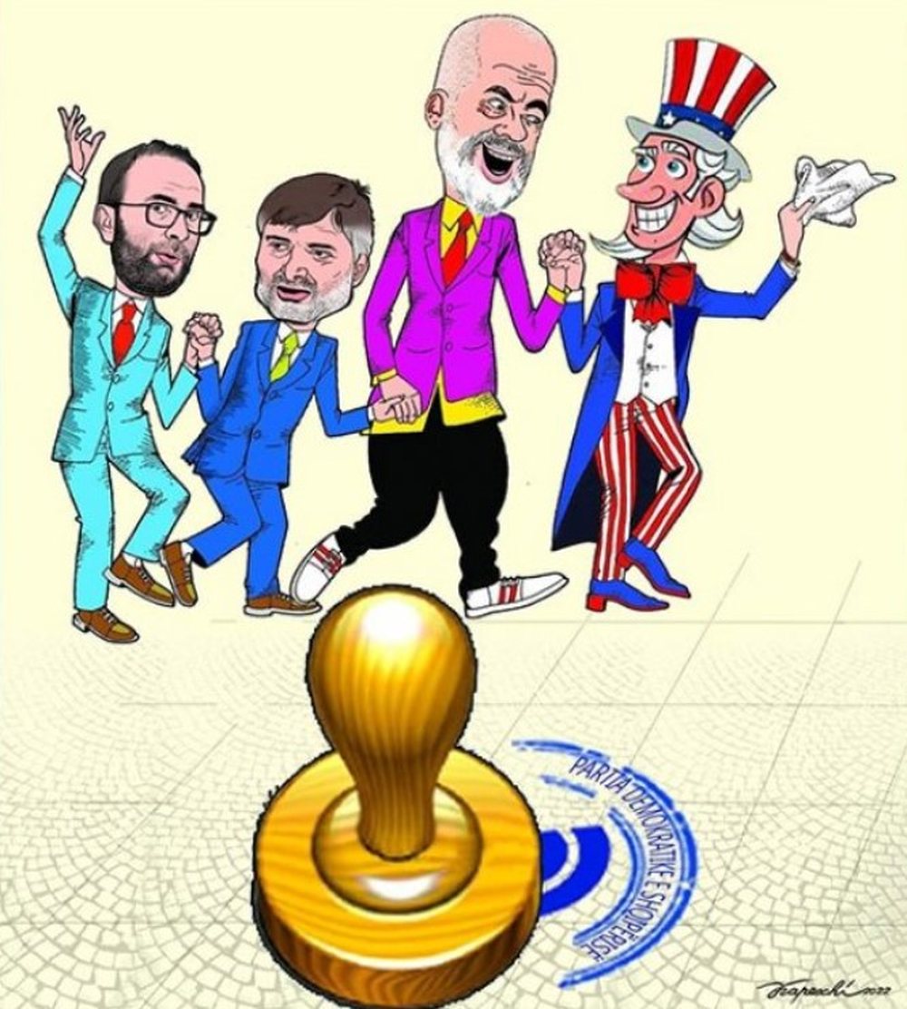 Alibeaj e Bardhi klloun&euml;t e Ram&euml;s, ironia e Bujar Kapexhiu