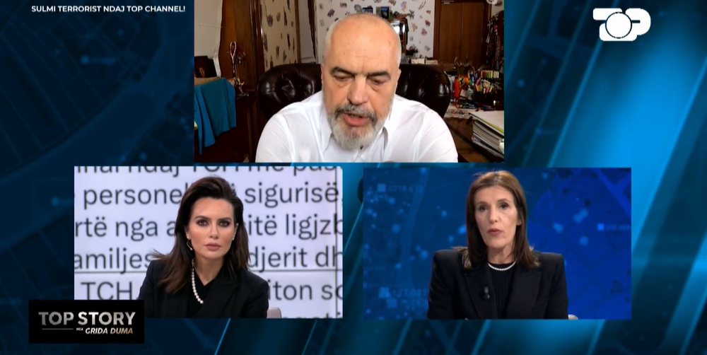 Rama p&euml;rplaset me Klodiana Lal&euml;n n&euml; TCH: Nuk kam sulmuar