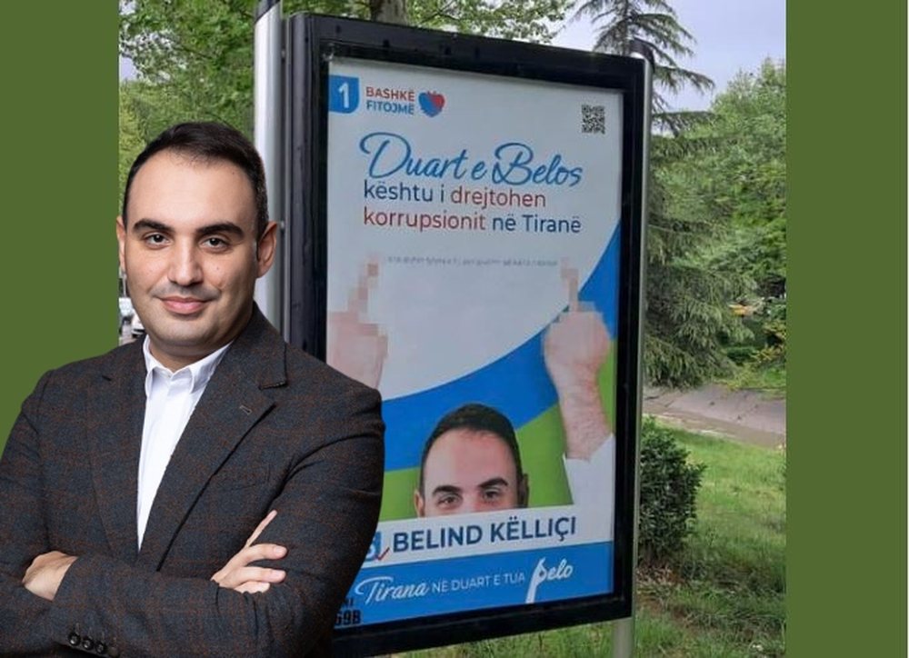 Komuniteti Mysliman nuk d&euml;noi posterin me gishtin e mesit t&euml;