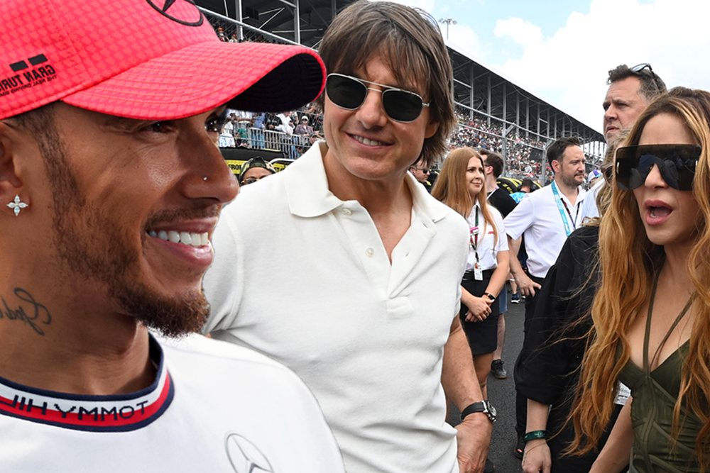 Lewis Hamilton n&euml; nj&euml; 'trek&euml;nd&euml;sh dashurie' me