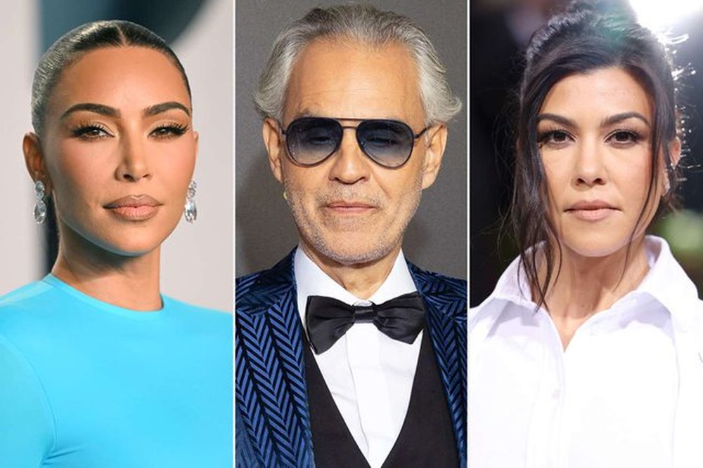 Andrea Bocelli nd&euml;rhyn mes dram&euml;s s&euml; Kim dhe Kourtney