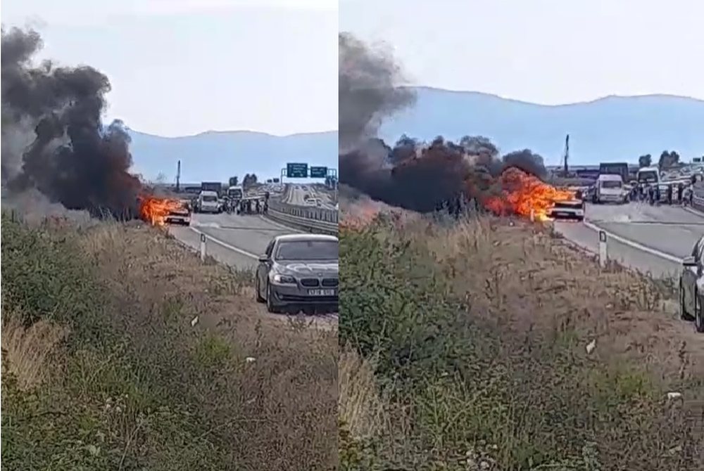 PAMJET/ Shp&euml;rthen n&euml; flak&euml; Range Rover n&euml; aksin Vlor&euml; -