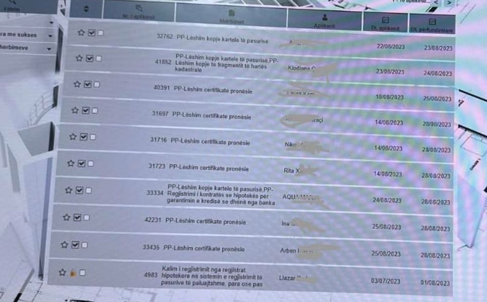 Rama nxjerr dokumentin nga kadastra: Dhe thon&euml; e thon&euml;