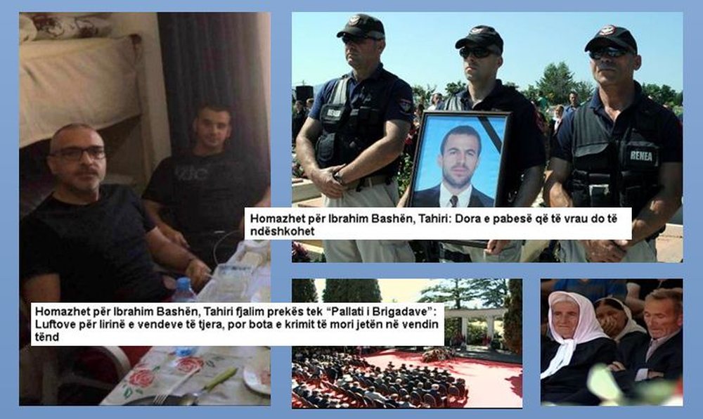 Imazhet skandaloze/ Sajmir Tahiri duke pir&euml; me vras&euml;sin e policit