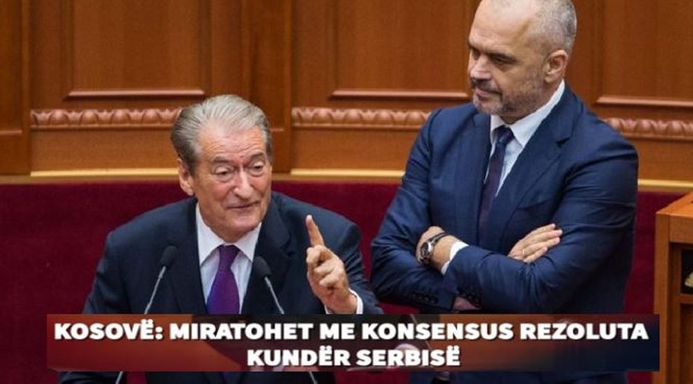 Loja me rezoluta/ D&euml;nimi i Serbis&euml; p&euml;r&ccedil;an PS me PD