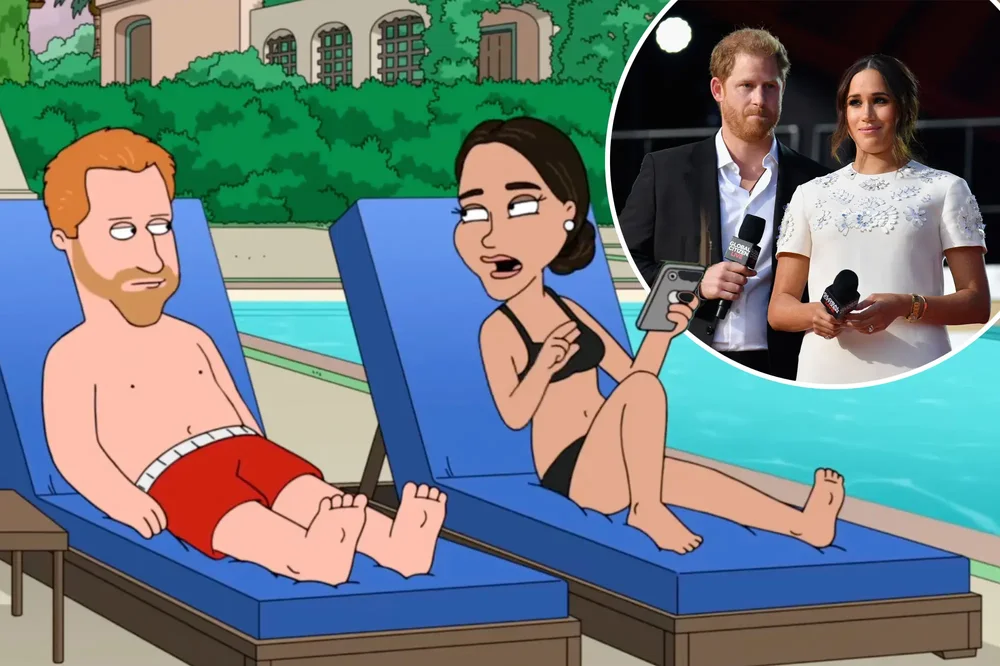 Harry dhe Meghan kund&euml;r serialit "Family Guy"