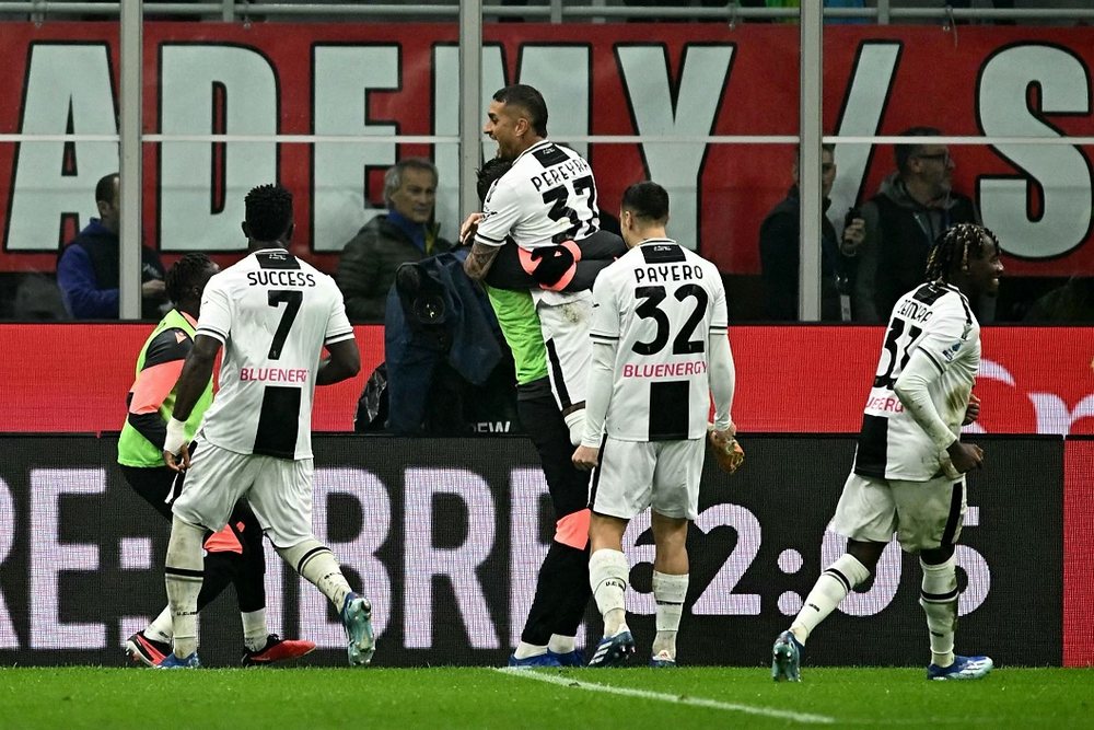 Video/ Milan, kriz&euml; e thell&euml; e fishk&euml;llima: Udinese pushton San