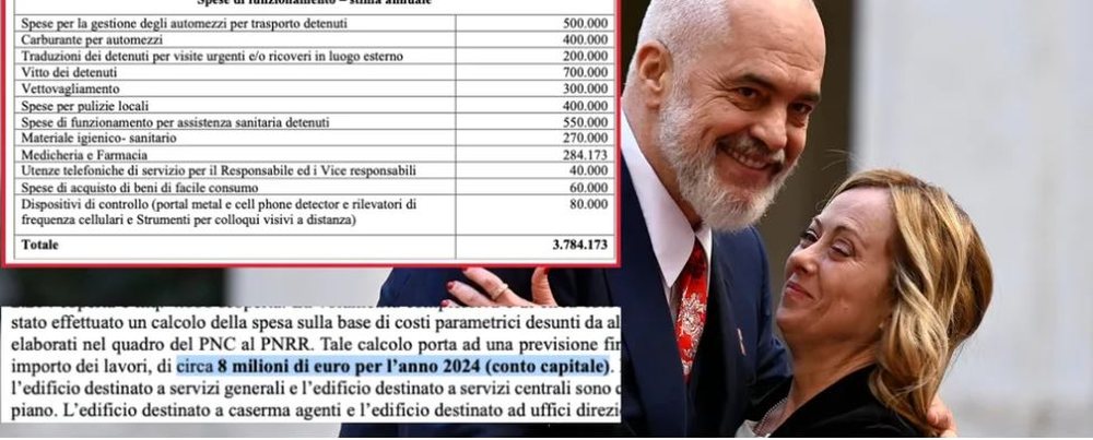Italian&euml;t do nd&euml;rtojn&euml; edhe nj&euml; burg t&euml; vog&euml;l