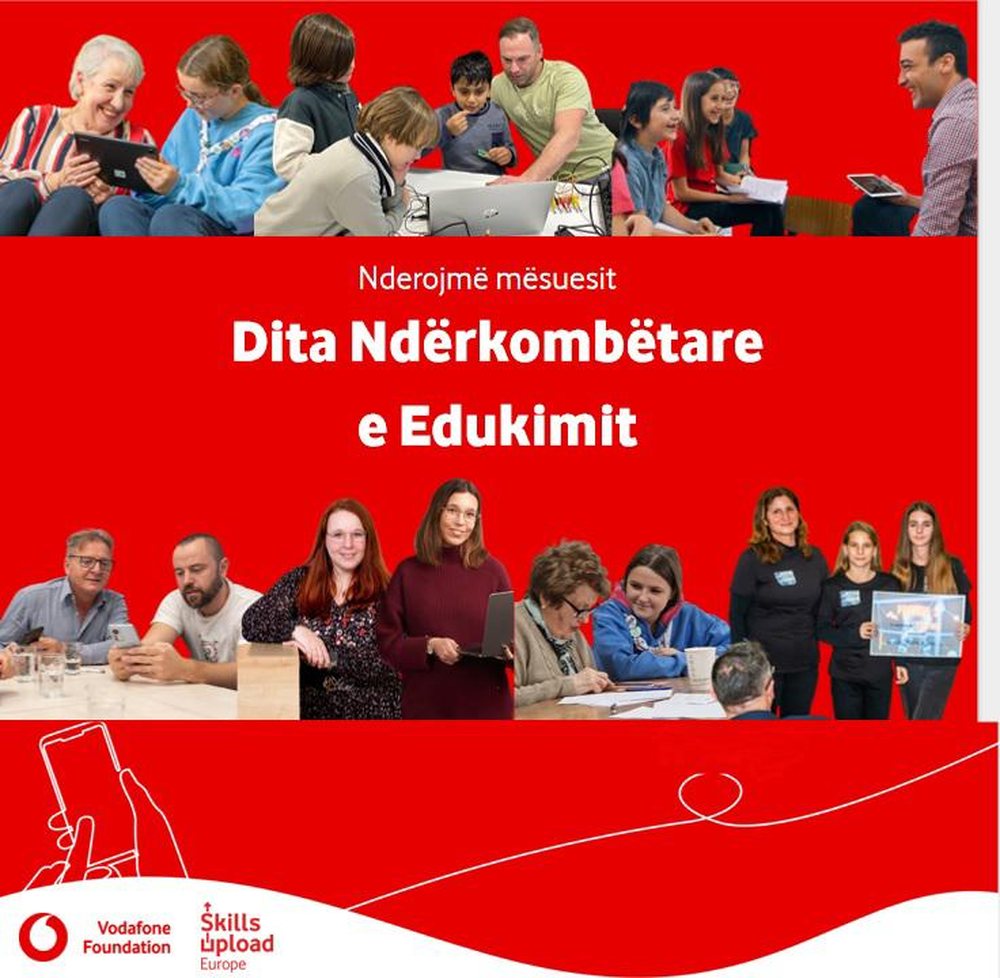 Dita Nd&euml;rkomb&euml;tare e Edukimit: Fondacioni Vodafone Albania kontribut