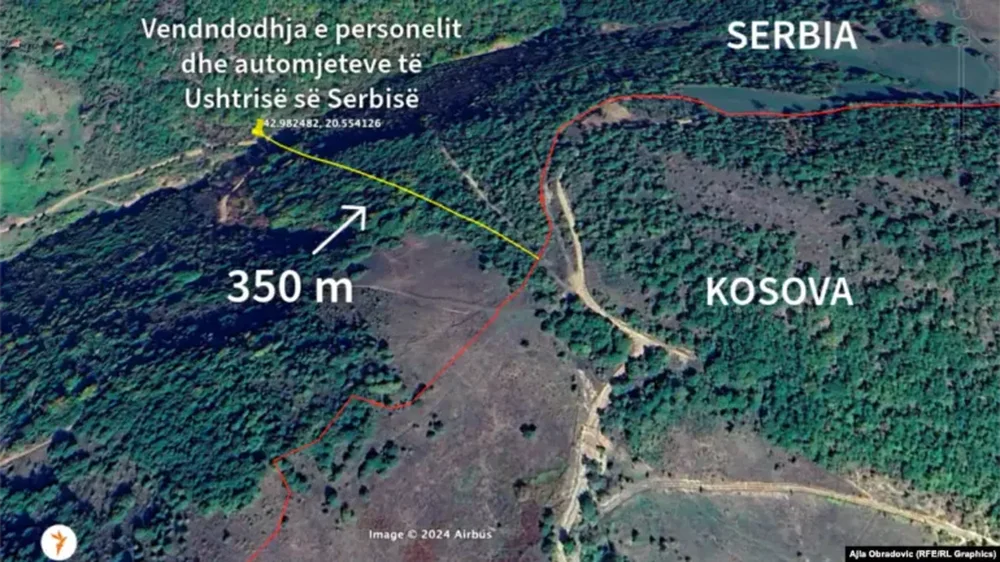 &Ccedil;far&euml; dihet p&euml;r pranin&euml; e ushtris&euml; serbe pran&euml;