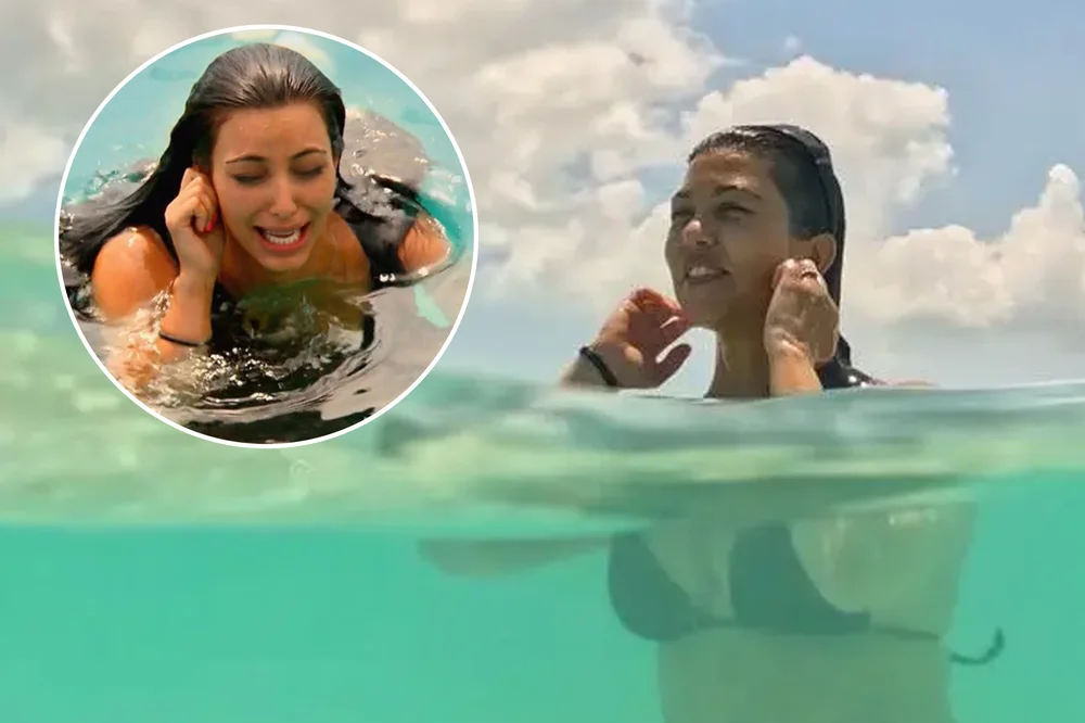 Kourtney rikujton videon e famshme t&euml; Kim me vath&euml;t me diamant&euml;