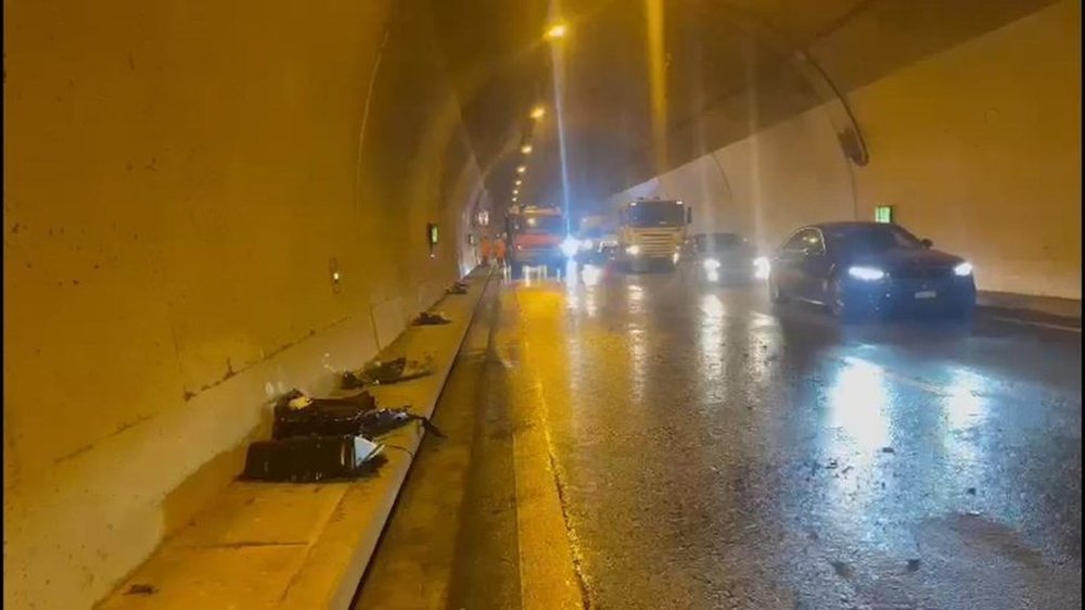 Aksident n&euml; tunelin e Kalimashit, dy t&euml; plagosur