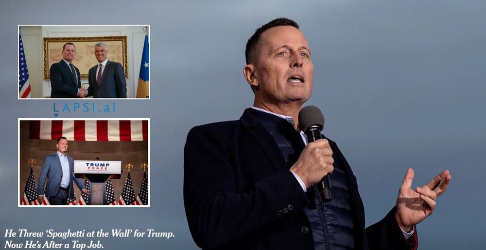 New York Times: Manovrat e Grenell p&euml;r t&euml; &ccedil;uar Trump n&euml;