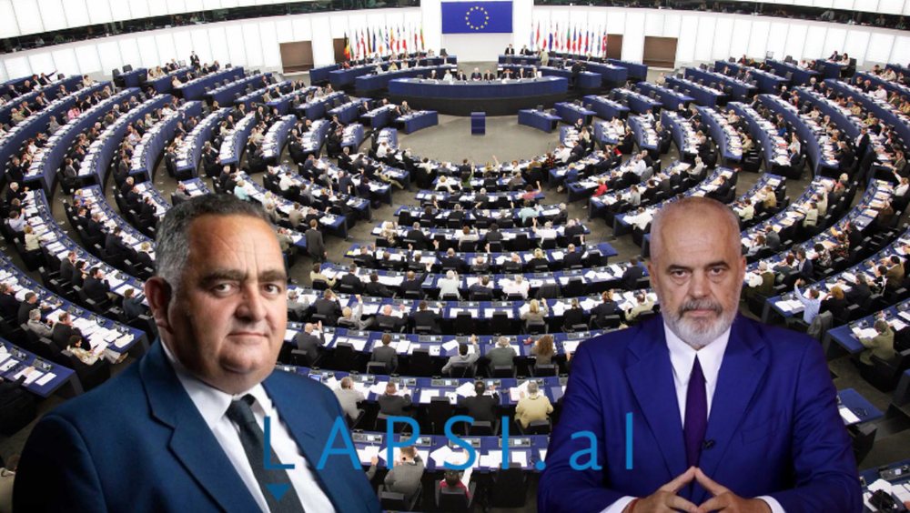 Beleri n&euml; qeli/ Rama p&euml;rball&euml; Brukselit p&euml;r betimin e