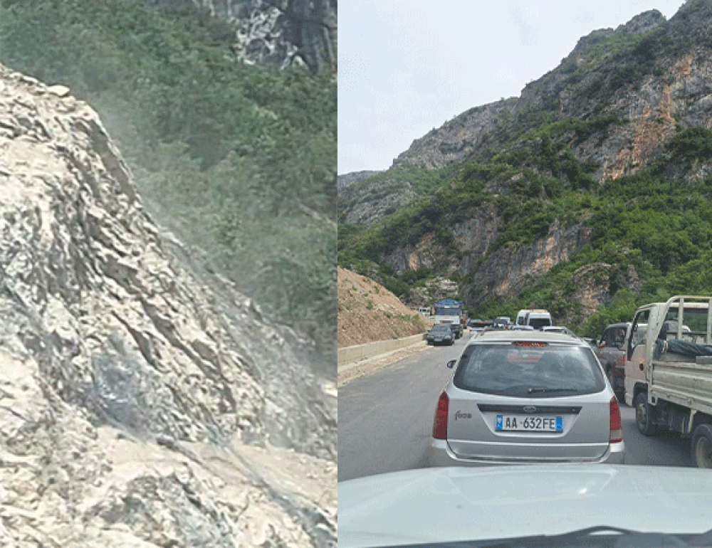 Bllokohet hyrja e Rrug&euml;s s&euml; Arbrit, shkak punimet n&euml; rrug&euml;