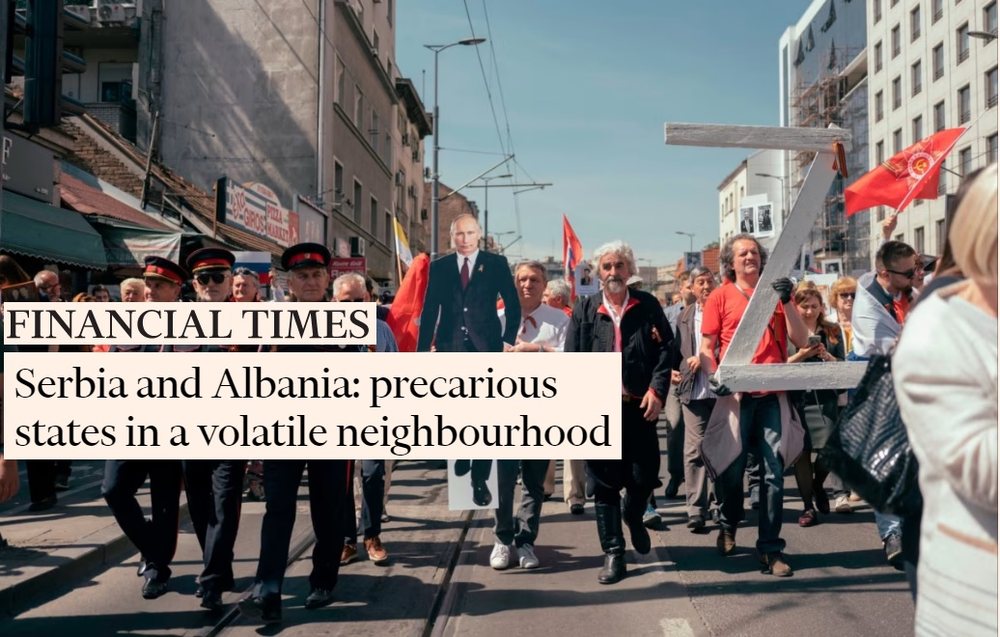 &ldquo;Financial Times&rdquo;: Serbia dhe Shqip&euml;ria, historia e