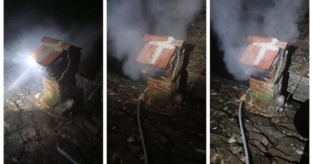 Bie zjarr n&euml; nj&euml; banes&euml; n&euml; Gjirokast&euml;r