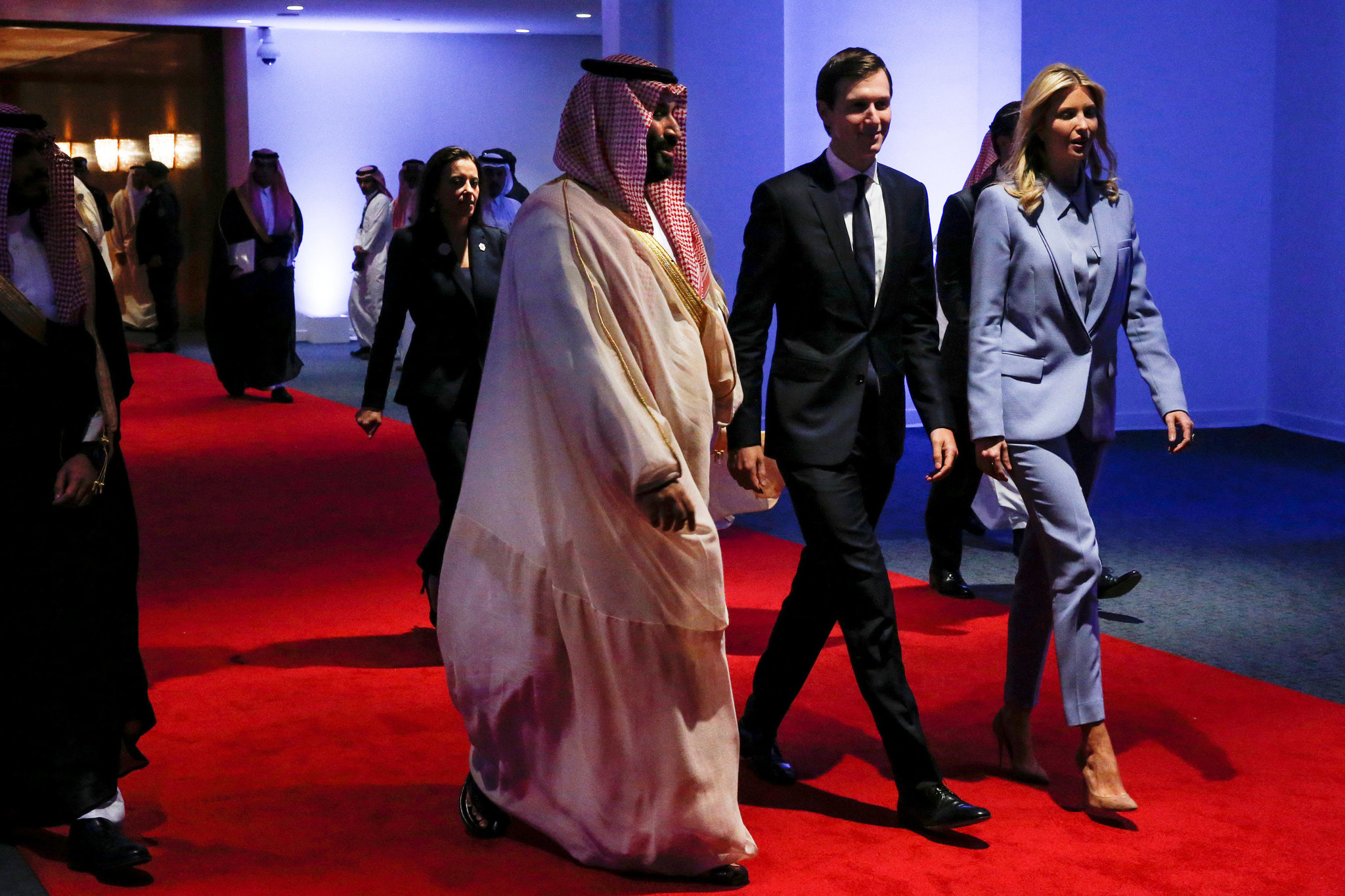 Jared Kushner dhe Ivanka Trump ne Riad