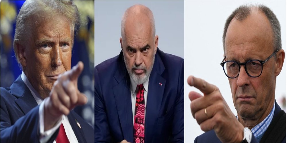Edi Rama n&euml; kryq&euml;zim, mes Berlinit dhe Mar-a-Lago