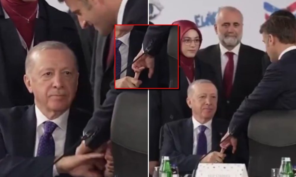 Incidenti viral Macron-Erdogan n&euml; samitin e Tiran&euml;s (VIDEO)