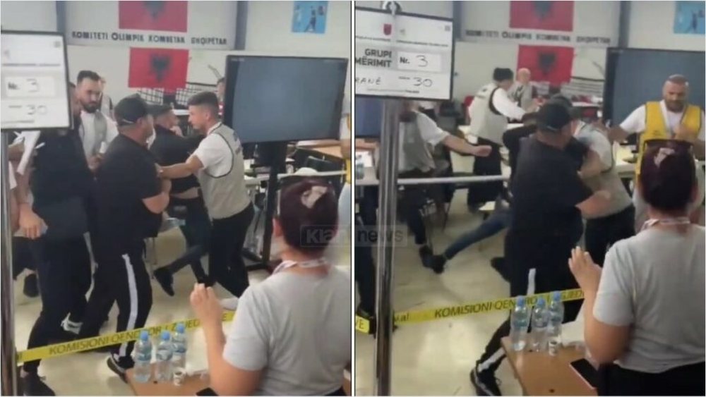 Goditi me grusht sekretarin e KZAZ n&euml; Kashar, autori shoq&euml;rohet