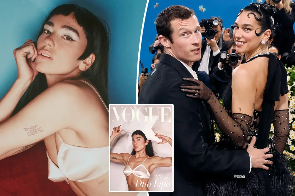 Dua Lipa konfirmon fejes&euml;n me aktorin Callum Turner