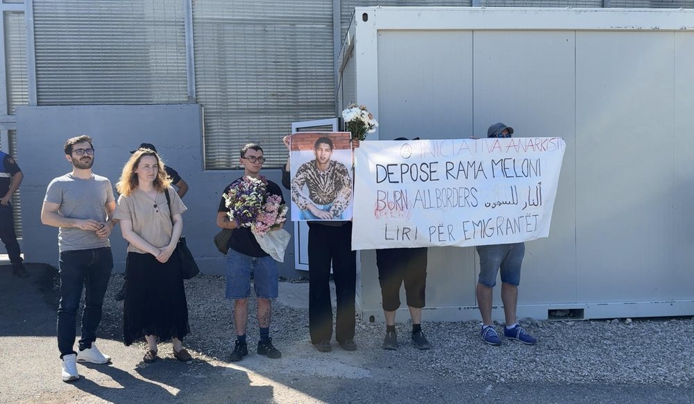 &ldquo;Drejt&euml;si p&euml;r Hamidin&rdquo;/ Aktivist&euml;t protestojn&euml;