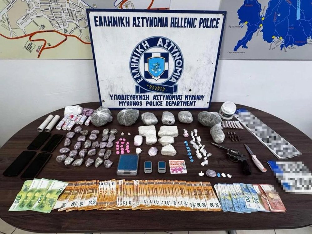 EMRAT/ Shp&euml;rndanin kokain&euml; n&euml; Mykonos, n&euml; pranga 3
