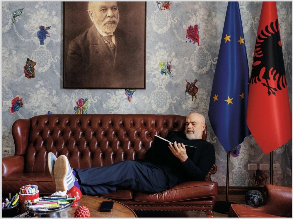 Intervist&euml; e komentuar/ Edi Rama tregon jet&euml;n e tij p&euml;r Die Zeit