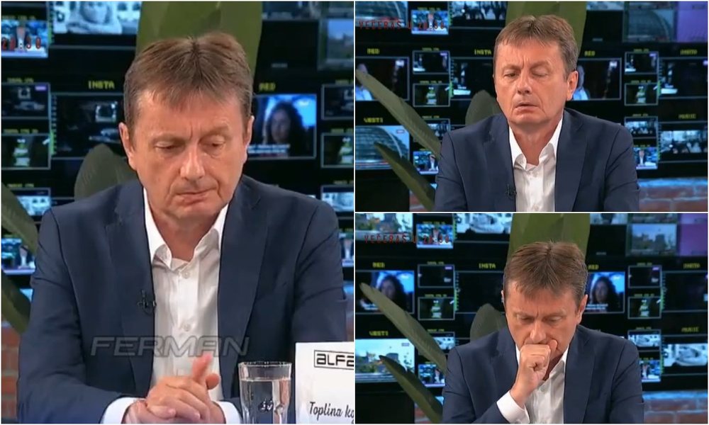 Ministri serb p&euml;son goditje n&euml; tru gjat&euml; intervist&euml;s