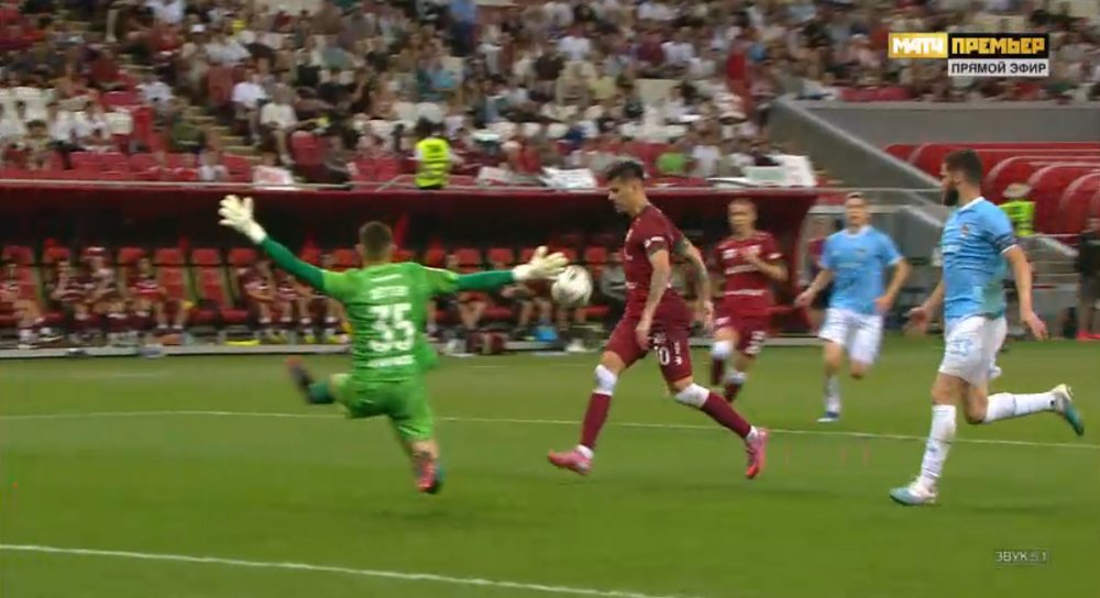VIDEO/ Shikoi dy golat q&euml; Mirlind Daku sh&euml;noi p&euml;r Rubin Kazan