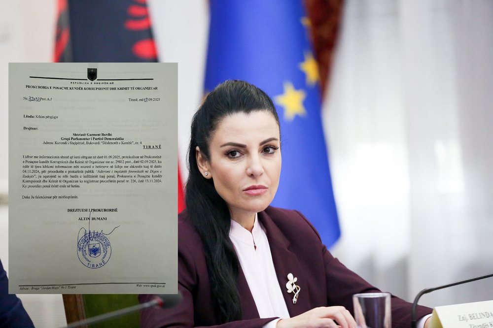 Bardhi nxjerr letr&euml;n e Dumanit: Balluku &euml;sht&euml; zyrtarisht n&euml;n