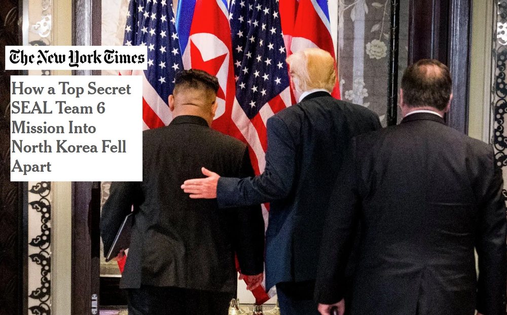 E BUJSHME/ NYT: Komandot e SHBA hyn&euml; n&euml; Koren&euml; e Veriut, por