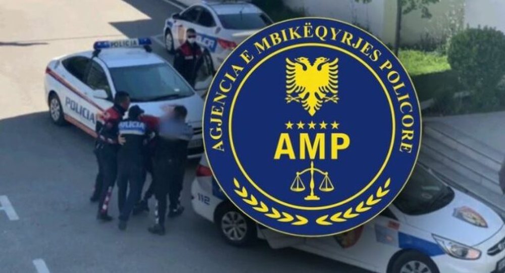 I drejtoi arm&euml;n disa personave, e p&euml;son polici i komisariatit t&euml;