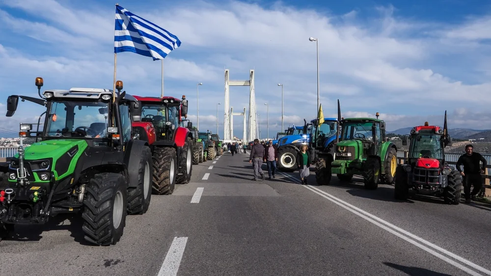 Protestat e fermer&euml;ve n&euml; Greqi, bllokohet s&euml;rish aksi rrugor