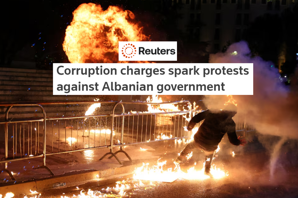 &ldquo;Reuters&rdquo;: Molotov&euml; ndaj qeveris&euml; shqiptare pas akuzave