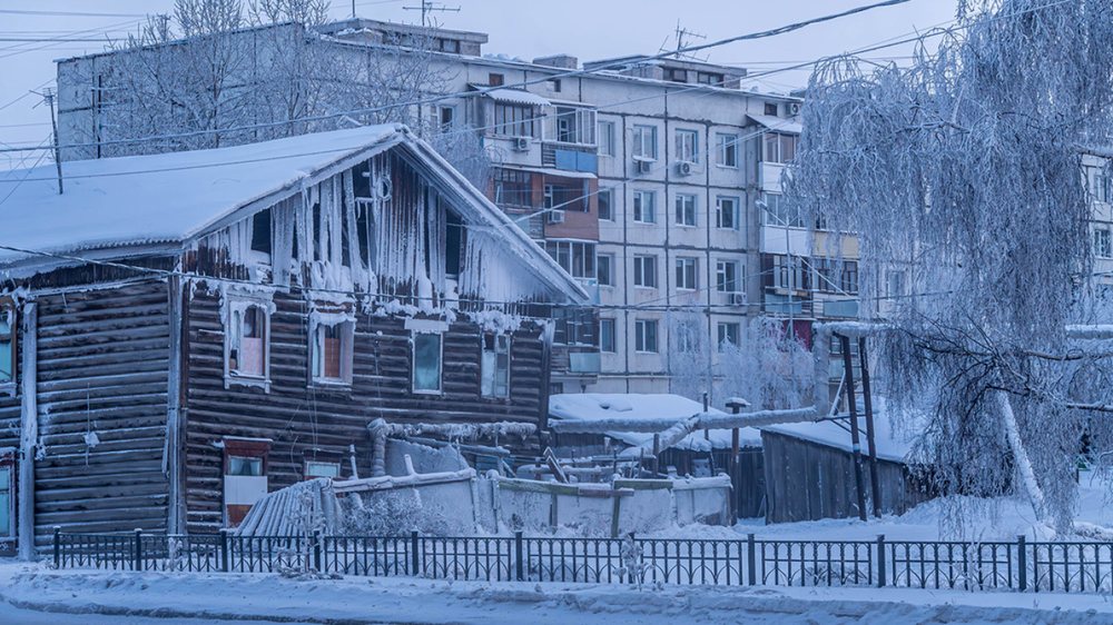 PAMJET/ Shikoni si jetojn&euml; n&euml; -45 grad&euml; n&euml; qytetin m&euml;
