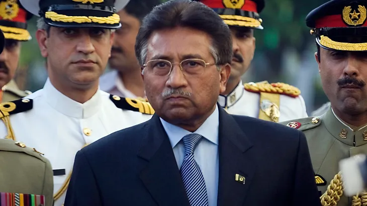 Presidenti dhe gjenerali Pervez Musharraf