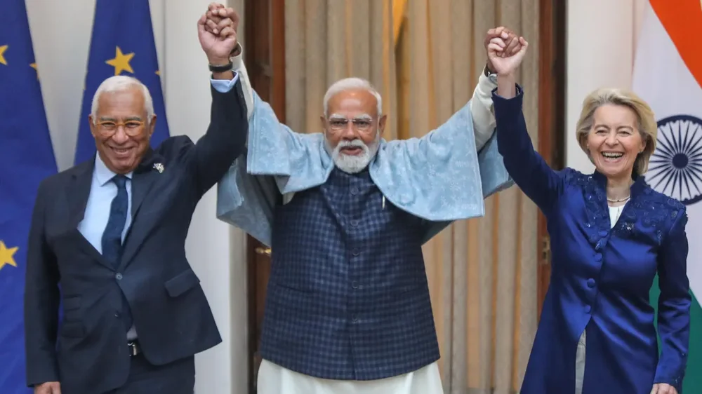 BE dhe India arrijn&euml; marr&euml;veshje historike tregtare dhe i fusin