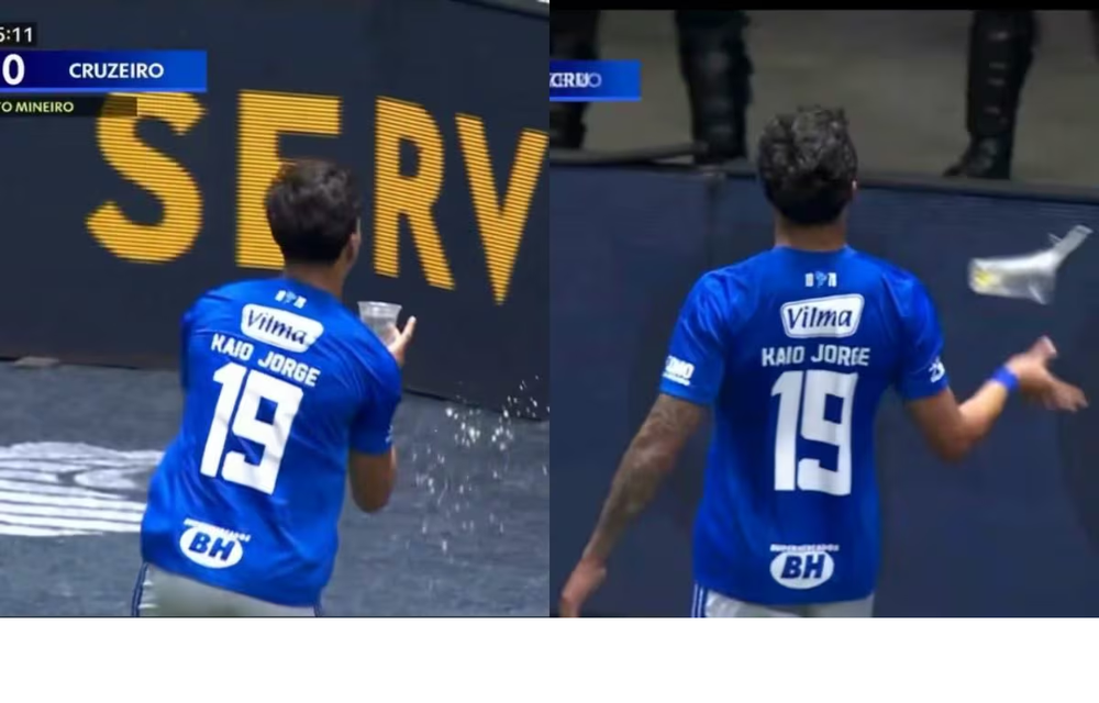 I hodh&euml;n got&euml; me birr&euml;, Kaio Jorge e kap fluturimthi dhe e pi: