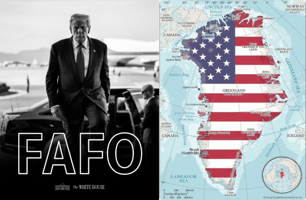 D&euml;shira e Trump p&euml;r t&euml; pushtuar Groenland&euml;n mund t&euml;